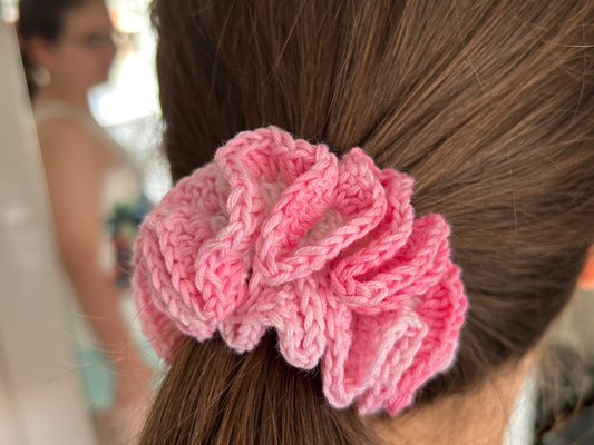 100% Cotton Scrunchies, Rainbow colors, Limit edition