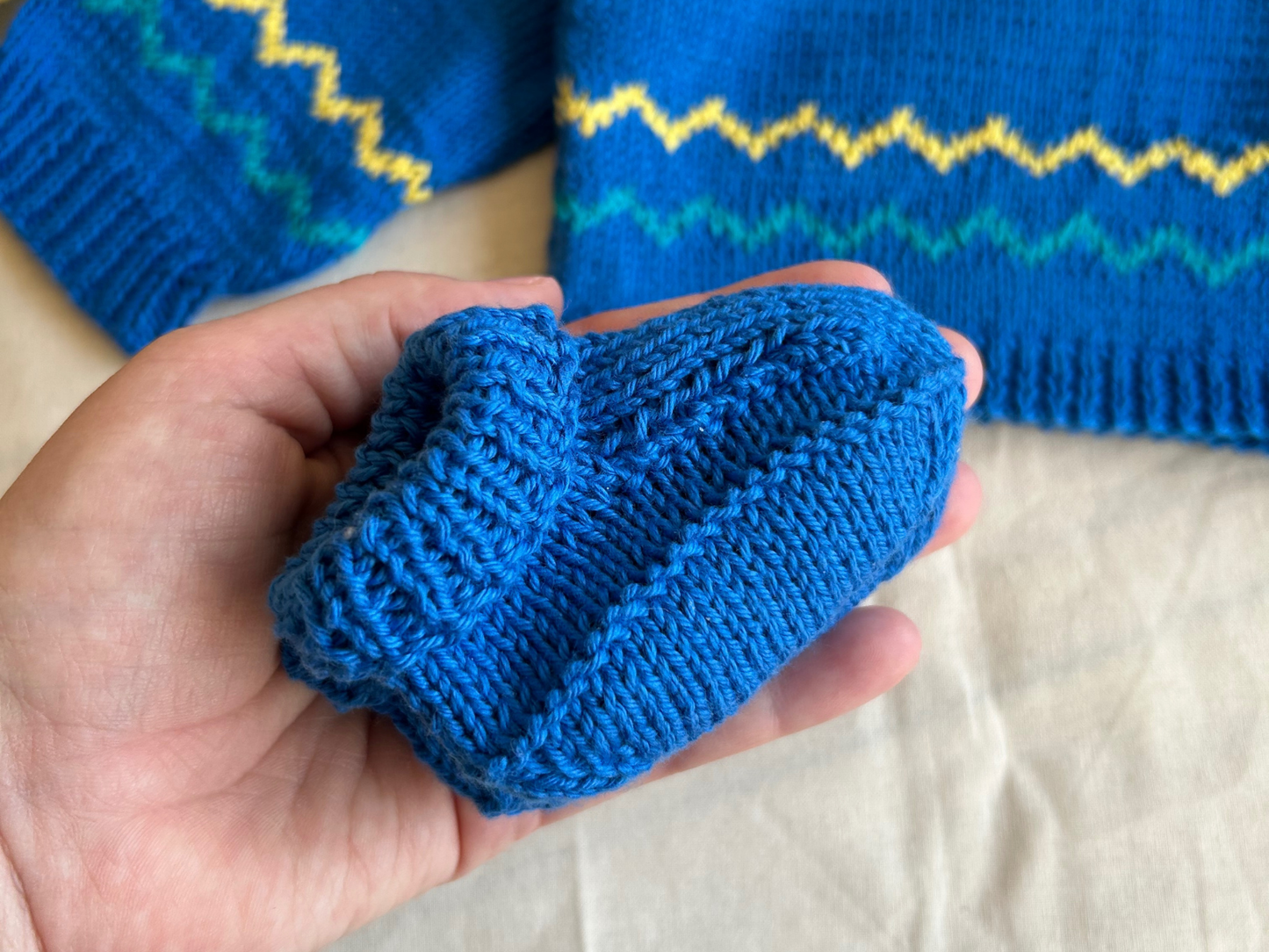 Handcrafted Organic Cotton Baby Booties