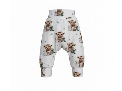 Little Farm Animals Harem Joggers