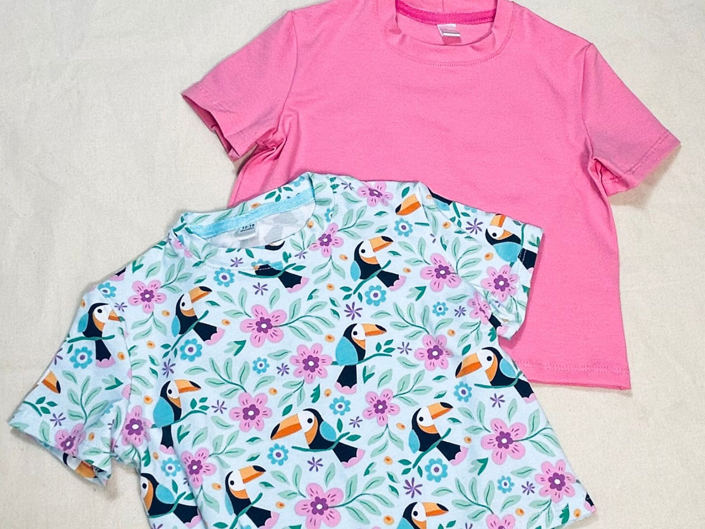 Toucan With Tropical Flowers Toddler Top