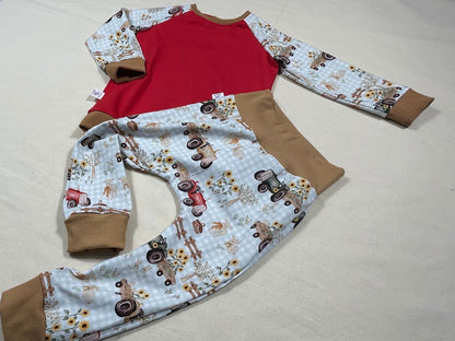 Tractor & Farm Animals Harem Joggers