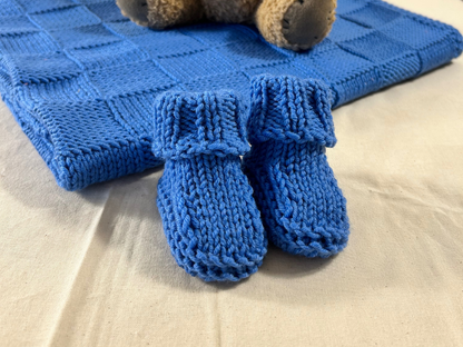 Newborn Baby Booties | Gender Reveal | Baby Shower | Merino Wool