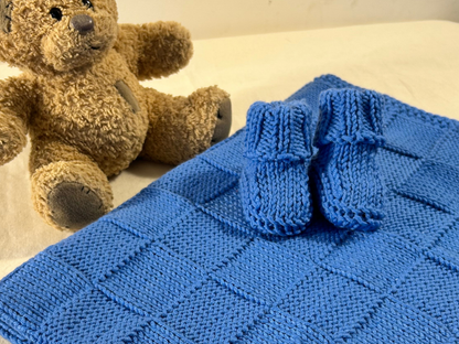 Newborn Baby Booties | Gender Reveal | Baby Shower | Merino Wool